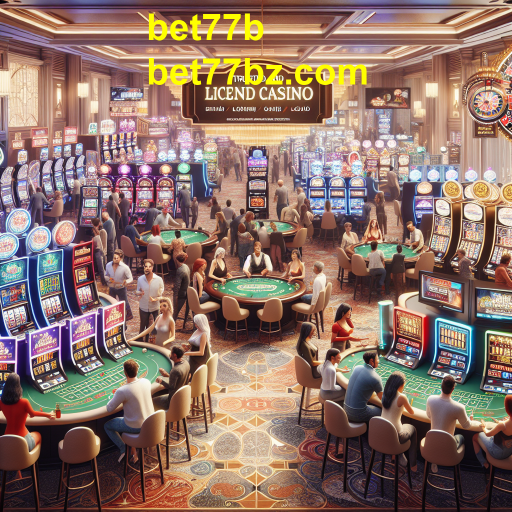 Descubra a Categoria de Jogos 'Licença' no bet77b